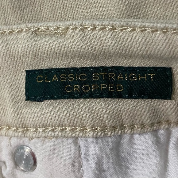 Ralph Lauren straight cropped jeans/capris - Picture 4 of 5